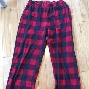 plaid pyjama pants!!